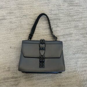 Prada Black Studded Shoulder Bag